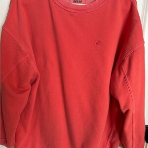 Aerie Crew Neck Sweatshirt with textured knit